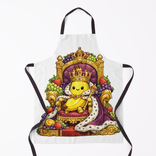 Item preview, Cute Banana King Royal Throne Funny Fruit Royalty Design designed and sold by irfanshikh.