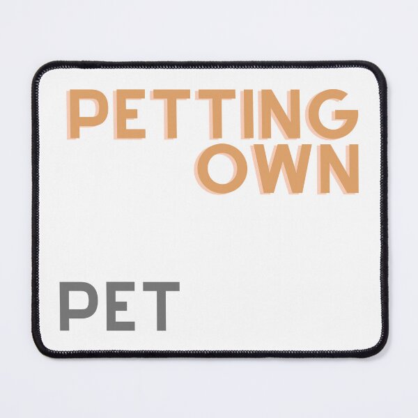 Item preview, Petting own pet designed and sold by ArtistTejal.