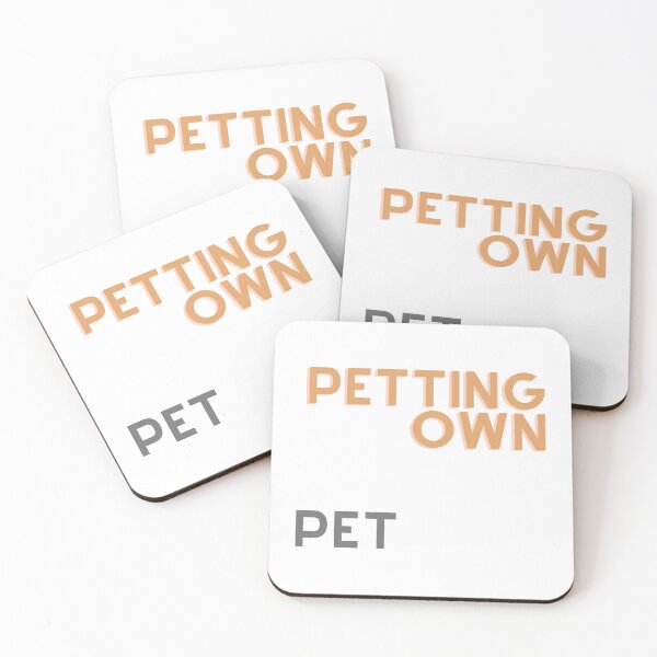 Item preview, Petting own pet designed and sold by ArtistTejal.