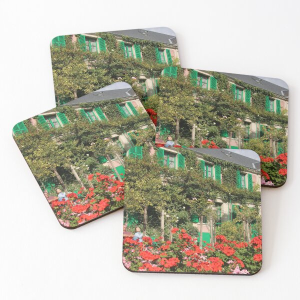 Artikelvorschau, Geranien in Monets Garten, Giverny entworfen und verkauft von AFrenchCollection.