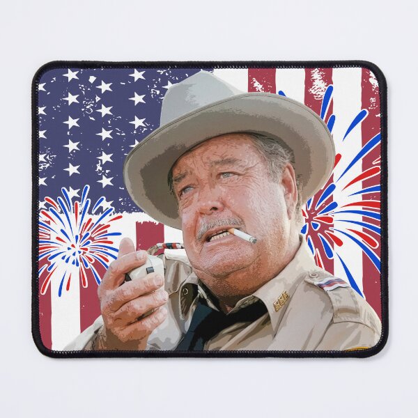 Item preview, Buford T Justice form Smokey and the Bandit 4th of July  designed and sold by Harmontal.