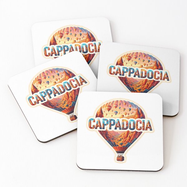 Item preview, Cappadocia Balloon Valley Travel Sticker Souvenir Summer Edition designed and sold by Imaginarium of Chaos falcon88 .