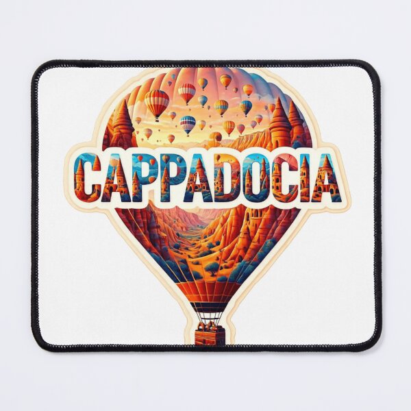 Item preview, Cappadocia Balloon Valley Travel Sticker Souvenir Summer Edition designed and sold by Imaginarium of Chaos falcon88 .