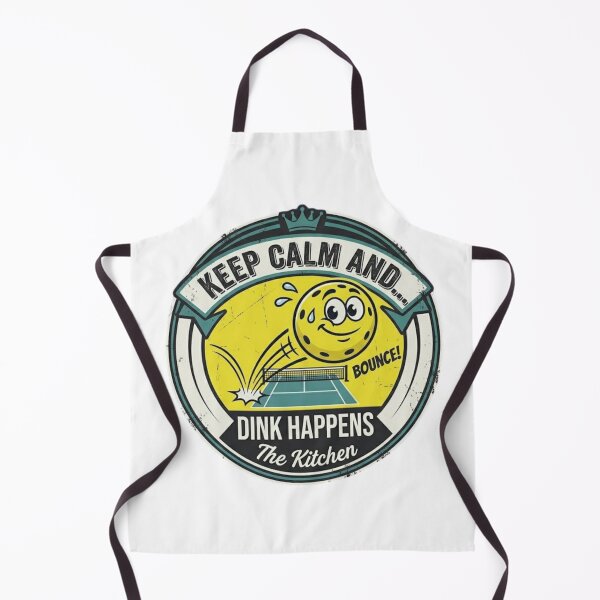 Item preview, Dink Happens Pickleball Funny Humor Design designed and sold by RunningWhiskers.