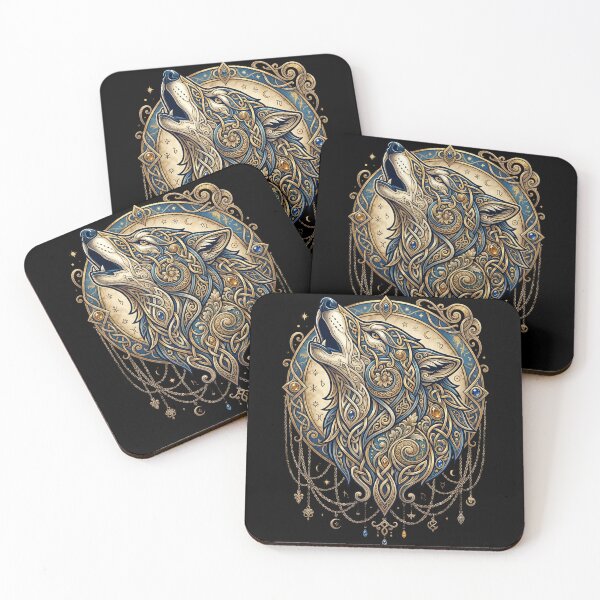Item preview, Celtic Wolf designed and sold by The Quiet Canvas By Jacky.