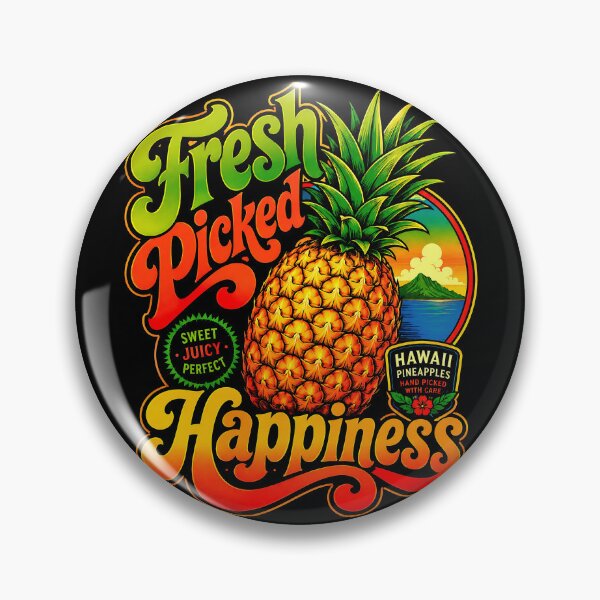 Item preview, Fresh Picked Happiness Pineapple designed and sold by graphixpolash.