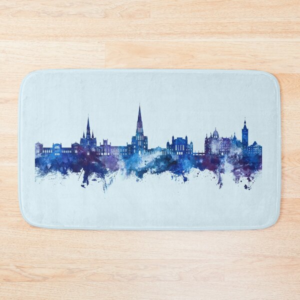 Item preview, Schwerin Germany Skyline designed and sold by ArtPrints.