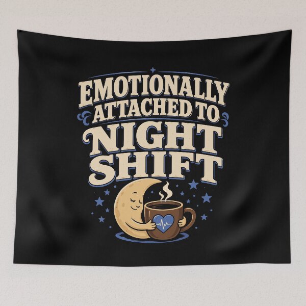 Item preview, Night Shift Nurse Graveyard Shift Nurse RN Gift designed and sold by AndreasMei.