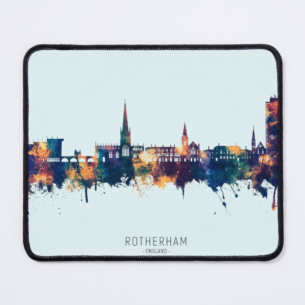 Item preview, Rotherham England Skyline designed and sold by ArtPrints.