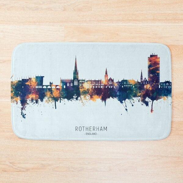 Item preview, Rotherham England Skyline designed and sold by ArtPrints.