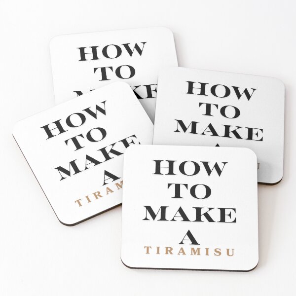 Item preview, How to make a tiramisu designed and sold by ArtistTejal.