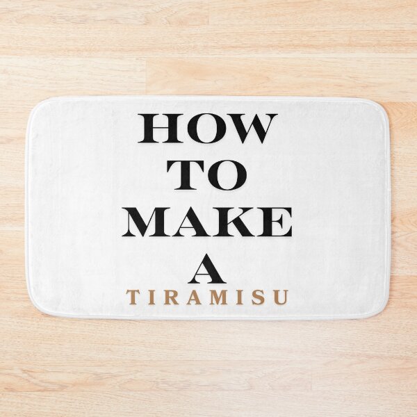 Item preview, How to make a tiramisu designed and sold by ArtistTejal.