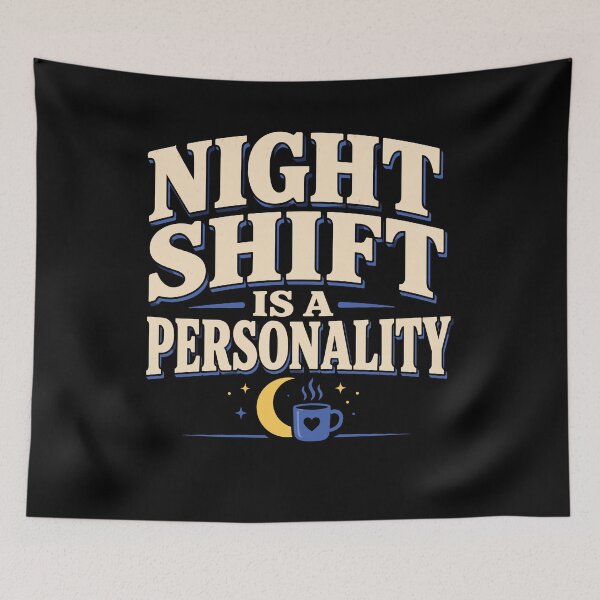 Item preview, Night Shift Nurse Graveyard Shift Nurse RN Gift designed and sold by AndreasMei.