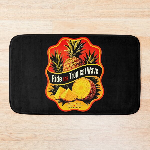Item preview, Ride the Tropical Wave Pineapple designed and sold by graphixpolash.