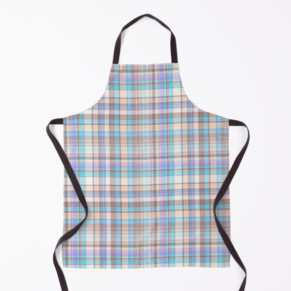 Item preview, Pastel Plaid Tartan Pattern Blue Purple Peach Preppy designed and sold by Zaya_art.