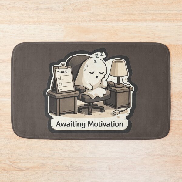 Artikelvorschau, Motivation wartet entworfen und verkauft von QuietNovaShop.