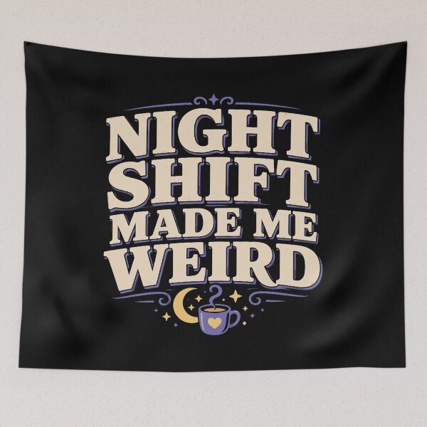 Item preview, Night Shift Nurse Graveyard Shift Nurse RN Gift designed and sold by AndreasMei.