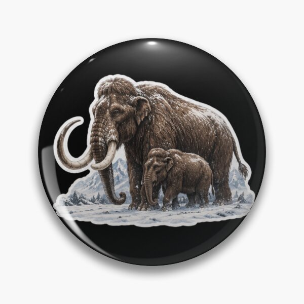 Item preview, Woolly Mammoth and extinct animal education designed and sold by DamioPolArt.