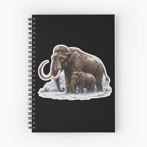 Item preview, Woolly Mammoth and extinct animal education designed and sold by DamioPolArt.