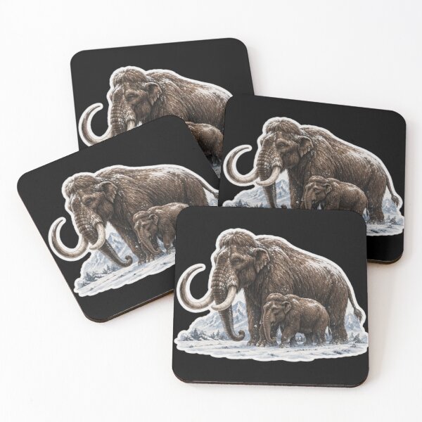 Item preview, Woolly Mammoth and extinct animal education designed and sold by DamioPolArt.