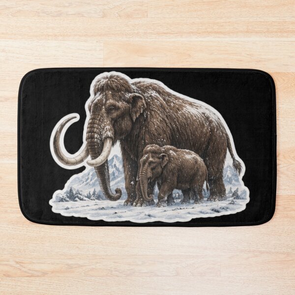 Item preview, Woolly Mammoth and extinct animal education designed and sold by DamioPolArt.