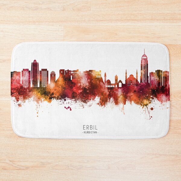Item preview, Erbil Kurdistan Iraq Skyline designed and sold by ArtPrints.