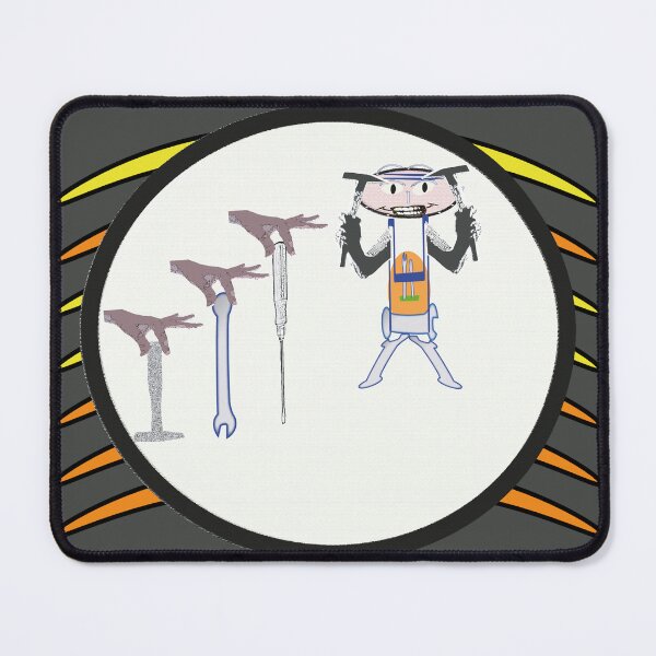 Item preview, Funny mechanic plumber happy laughter designed and sold by MT-Wunderland .