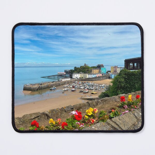 Item preview, Tenby Harbour in Summer Sunshine designed and sold by Violaman.