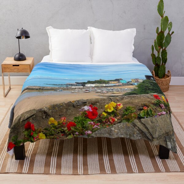 Item preview, Tenby Harbour in Summer Sunshine designed and sold by Violaman.