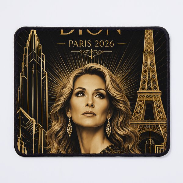 Item preview, Celine Dion — Art Deco Paris 2026 | Prestige Edition designed and sold by JcAbstractArt.