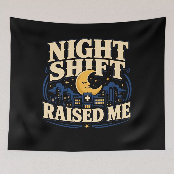 Item preview, Night Shift Nurse Graveyard Shift Nurse RN Gift designed and sold by AndreasMei.