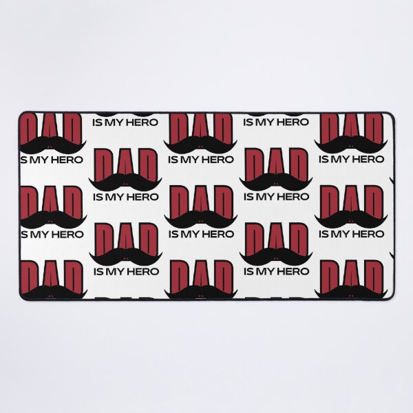 Item preview, Dad Is My Hero - Mustache Father's Day Design designed and sold by MOCKAB.