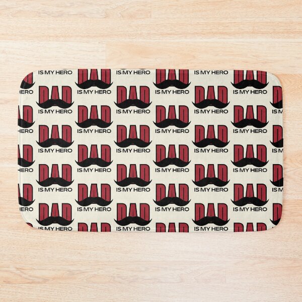 Item preview, Dad Is My Hero - Mustache Father's Day Design designed and sold by MOCKAB.