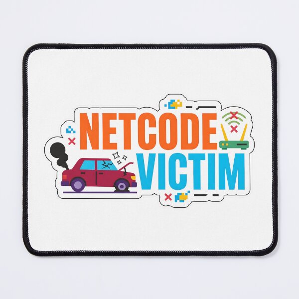 Item preview, Netcode Victim - Sim Racing Humor designed and sold by GarageGraphics.