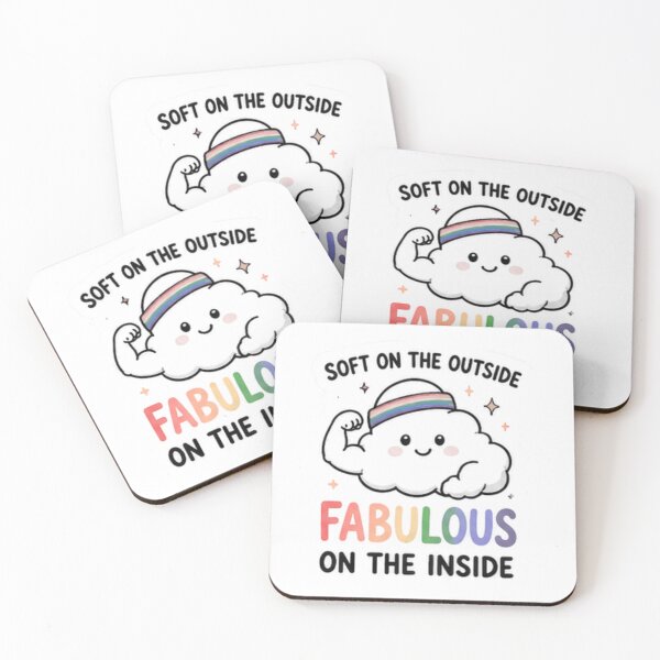 Item preview, Too Fabulous to Blend In Cute Pride Sticker designed and sold by Pixanova.
