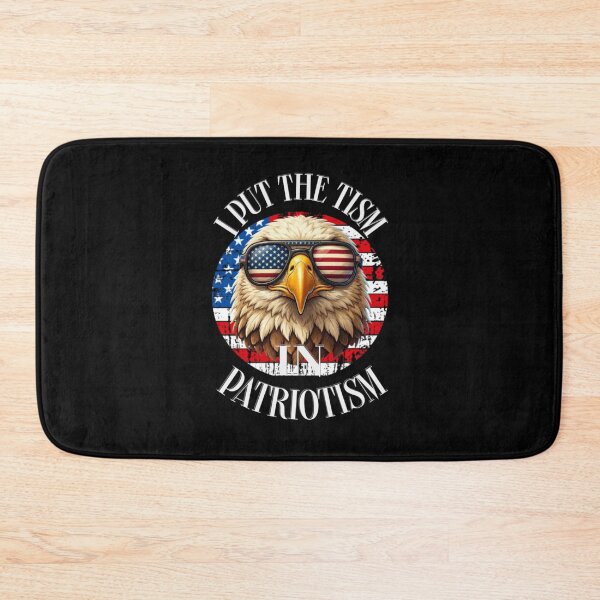 Item preview, I Put The Tism in Patriotism Athletic Eagle designed and sold by TheEndDesign.