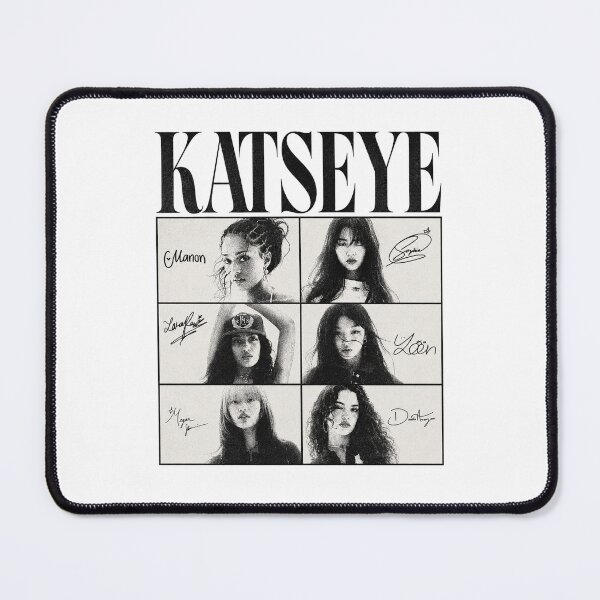 Item preview, Katseye Signature Shirt, Black White Member Grid Graphic Tee, Vintage Kpop Girl Group T-Shirt, Eyekon Fan Gift Top, Comfort Colors Shirt designed and sold by BerryHand.
