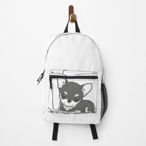 Item preview, Chihuahua black puppy simple designed and sold by Kipano.