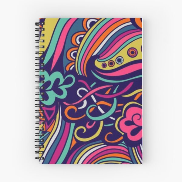 Item preview, Vibrant Colorful Doodle Pattern Psychedelic Abstract Funky Art designed and sold by LYAN-STORE.