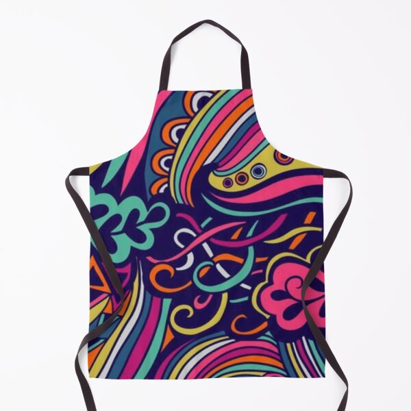 Item preview, Vibrant Colorful Doodle Pattern Psychedelic Abstract Funky Art designed and sold by LYAN-STORE.