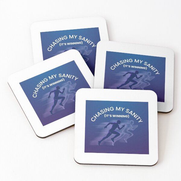 Item preview, Chasing My Sanity Running Design designed and sold by RunningWhiskers.