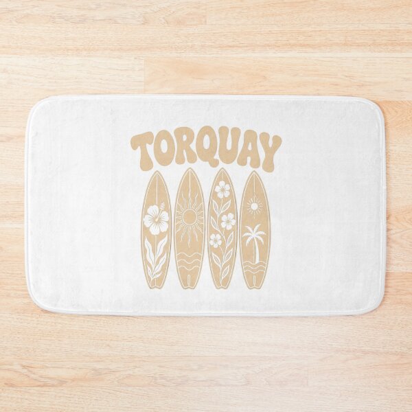 Item preview, Torquay Surfboard Floral Retro Design designed and sold by SLGA-Designs.