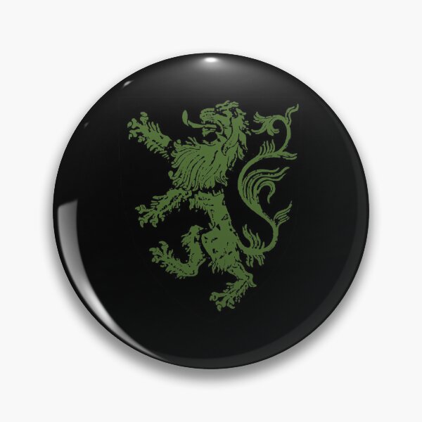 Item preview, Green Lion Rampant - Medieval Heraldry designed and sold by Dungeon-Shop.