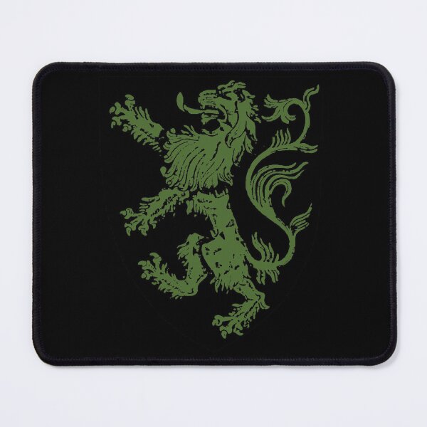 Item preview, Green Lion Rampant - Medieval Heraldry designed and sold by Dungeon-Shop.