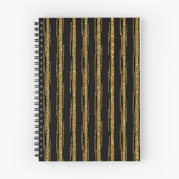 Item preview, Gold Glitter Vertical Stripes, Hand Drawn Luxury Pattern designed and sold by SweetLilith.
