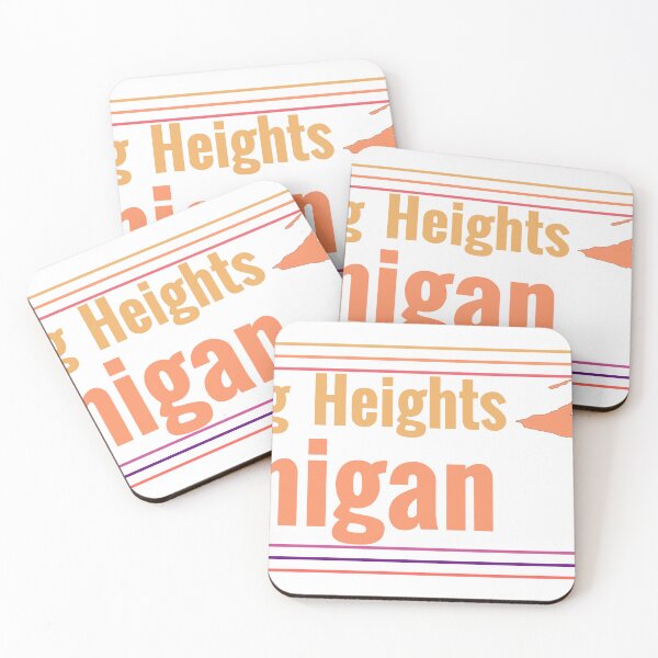 Item preview, Sterling Heights Michigan City Marked On State Map designed and sold by TheIconSmith.