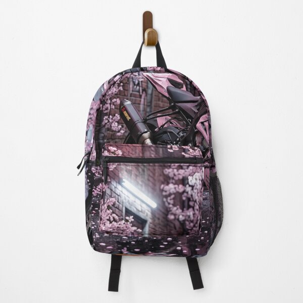 Item preview, Pink Cherry Blossom Motorcycle – Tokyo Street Vibe designed and sold by Artdavesalzburg.