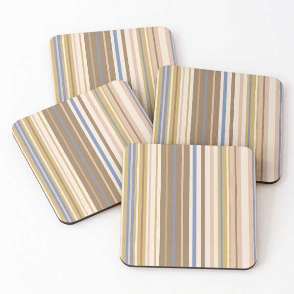 Item preview, Summer Wheat Neutral Vertical Stripes designed and sold by PatternTitan.