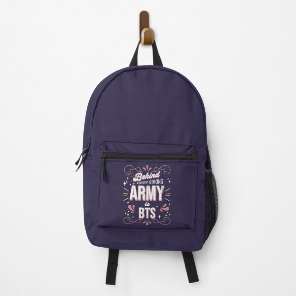 Item preview, Behind every strong army is BTS white designed and sold by Morcawork.