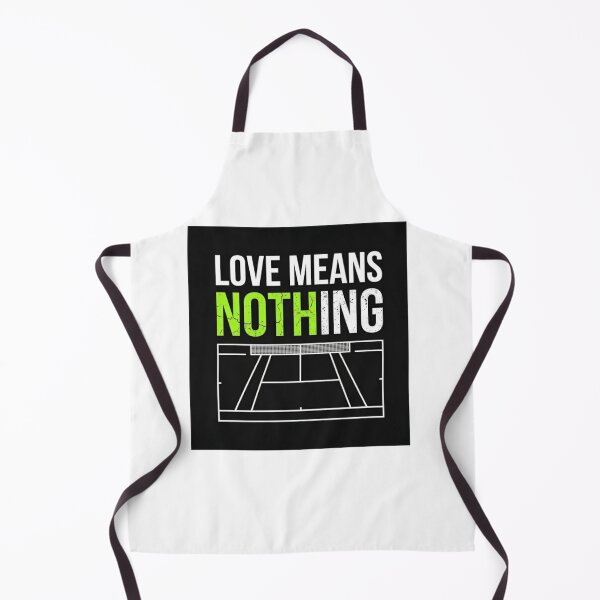 Item preview, Love Means Nothing Tennis Funny Humor Design designed and sold by RunningWhiskers.